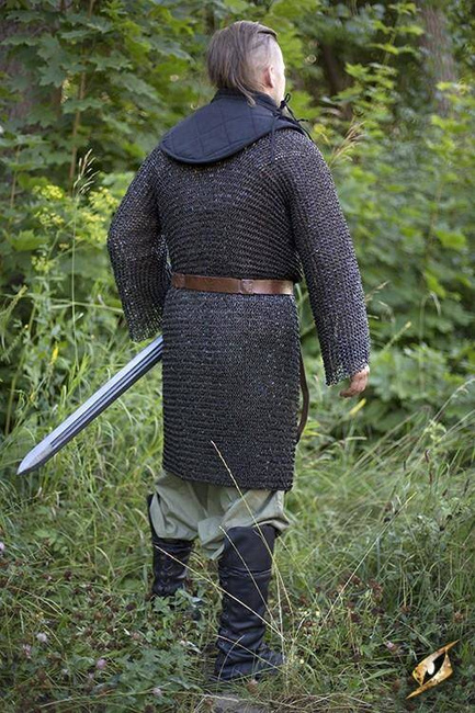 Chainmail - Long Sleeved Black - Riveted