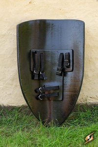 Footman Shield - Wood - 90x60 cm