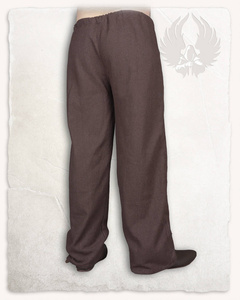 Kasimir Pants Brown - płócienne spodnie