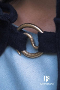 Spiral Brooch Lukk Gold - haczyk