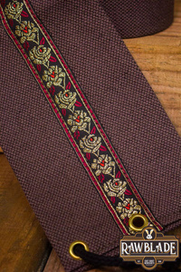 Jeanne fabric belt - Brown