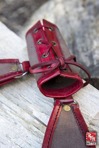 RFB Large Holder - Brown - Red