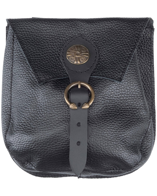 Anillo belt bag  - Black - skórzana kaletka