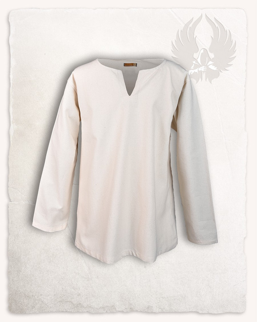 Rurik shirt - Cream - koszula bawełniana