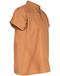 Bartold shirt short sleeve - Light Brown- koszula średniowieczna