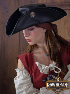 Three Doublons Tricorne - Black