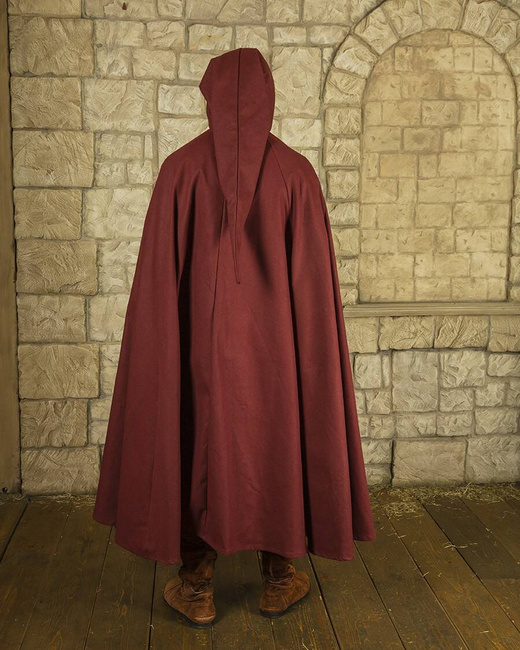 Gora Cape Canvas Bordeaux - płócienna opończa