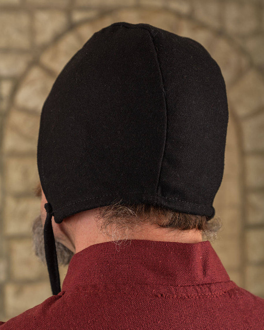 Martinus Coif Wool - Black