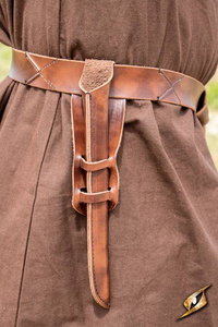 Wand Sheath - Faux Leather - Brown