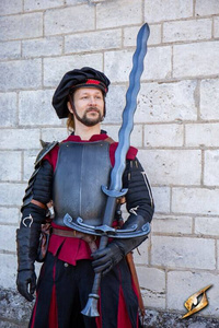  Landsknecht Flamberge - 150 cm