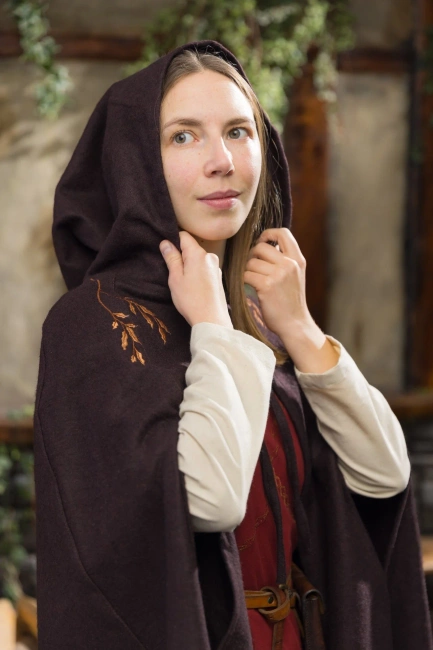 Cape Aric - Wool - Brown