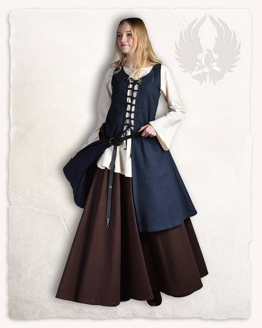 Leandra Dress Blue - suknia wierzchnia