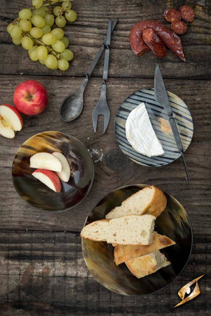 Cutlery W. Leather Hanger - Brown