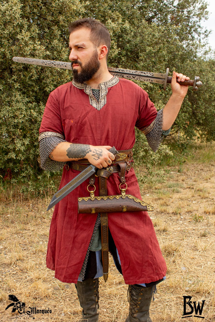 Seax scabbard - Black - pochwa na seax