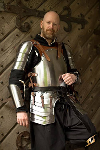 Merc Armour Deal - Polished Steel/Brown