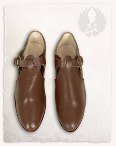 Muriel Shoe Brown - skórzane mokasyny