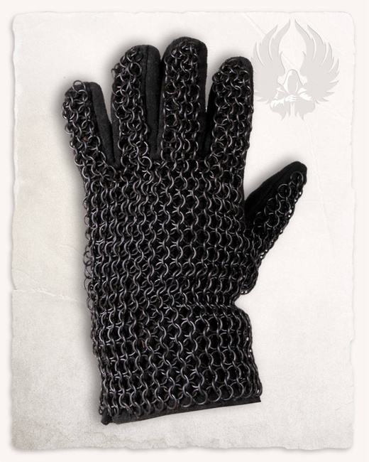 Richard Chainmail Gloves - Browned