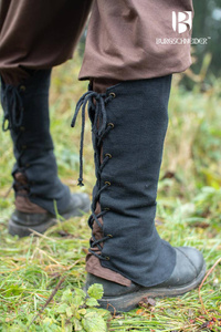 Gaiters Nares - Black - płócienne czapsy