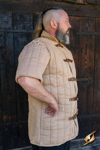 Gambeson Warrior Short Sleeves - Desert Beige