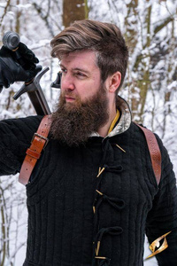 Double Back Hanger - Brown