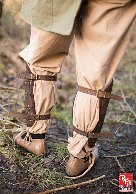RFB Fighter Greaves - Brown