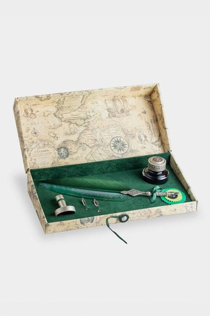 Calligraphic Writing Set - Green - zestaw kaligraficzny