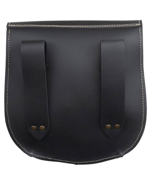 Vendaval belt bag - Black - skórzana kaletka