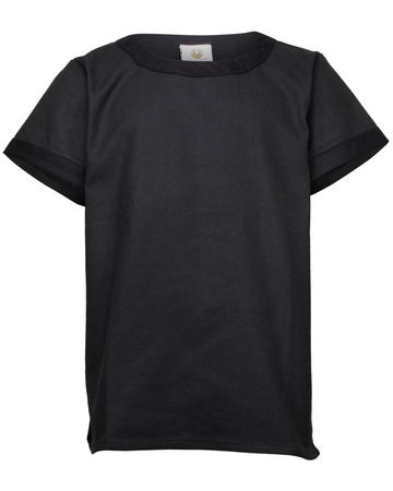 Holgar tunic canvas - Black - tunika średniowieczna