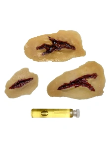 3 latex wounds - sztuczne rany