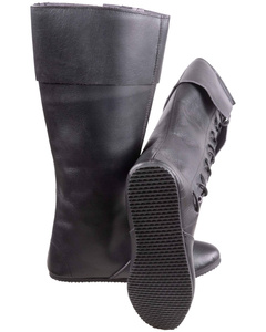 Tilly Boots 2nd Ed. - Black - skórzane kozaki