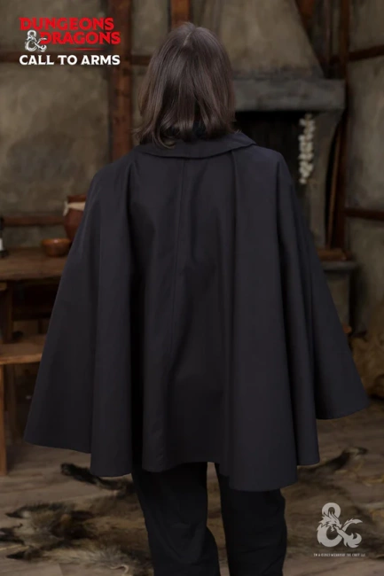 Dungeons & Dragons - Bard Cape - Black - peleryna