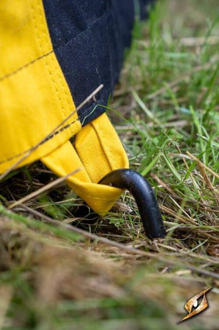 Marquee Tent - 5x8m - Epic Black/Fire Yellow