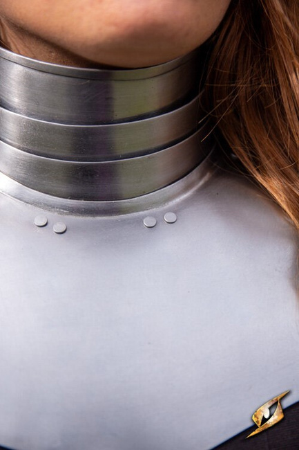 Landsknecht Gorget - Steel - obojczyk landsknechta