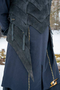 Shadow Armour Tassets - Suede - Black - One Size