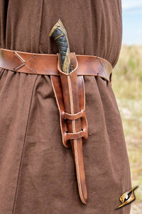 Wand Sheath - Faux Leather - Brown