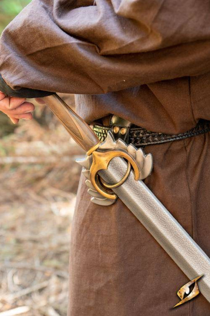 Ring Small - Faux Leather - Black