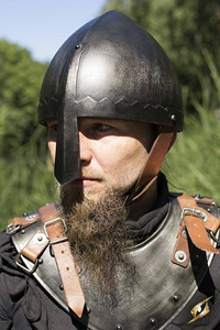 Norman Nasal Helmet - Epic Dark