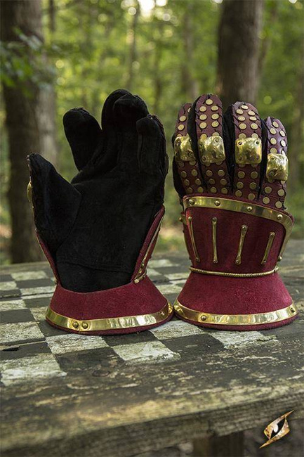 Hourglass Gauntlets - Red