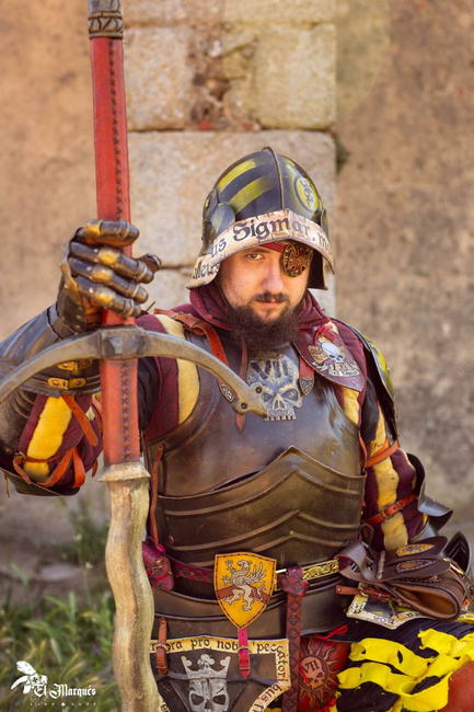 Imperial eye patch - Red - przepaska na oko