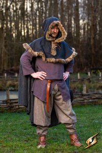 Pants Ull Rus - Ash Brown - spodnie rusińskie