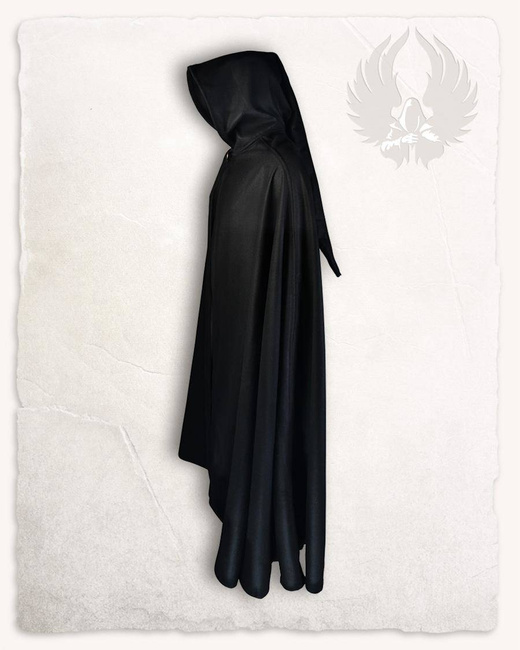 Gora Cape Wool Black - wełniany płaszcz, opończa