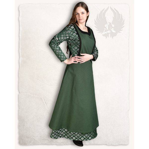 Juliana Dress Dark Green - damski surcot