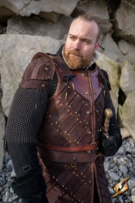 Woodsman Suede Shoulder Set - Brown