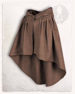 Niko Cloak Brown peleryna z kapturem