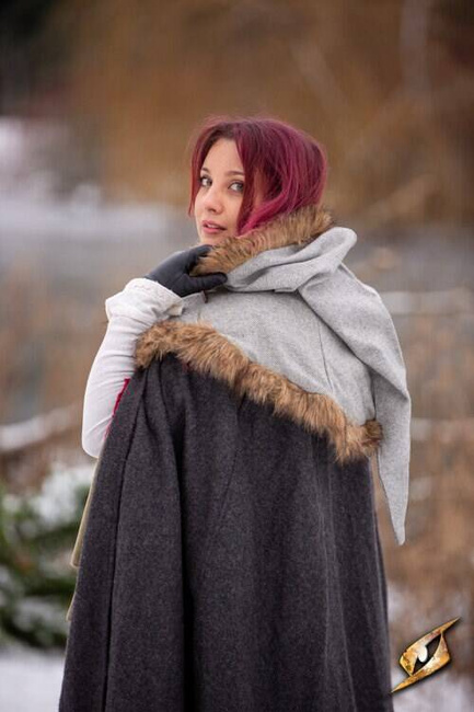 Fimbul Hood - Wool - Misty Grey