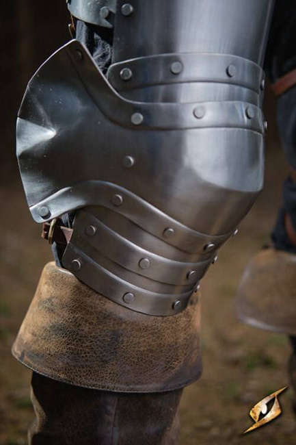Captain Leg Protection - Polished Steel