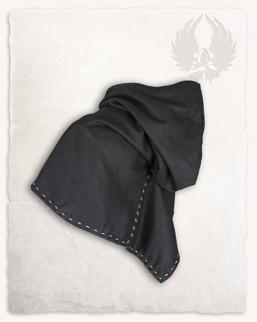 Halaif Hood Wool Black/Copper - wełniany kaptur