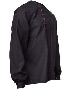 Tymond shirt - Black - koszula bawełniana