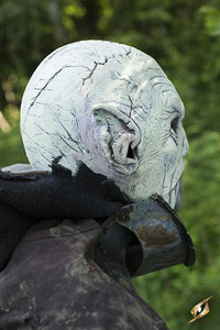 Beastial Orc -  White / maska lateksowa Ork