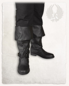 Haddock Jackboot 2nd Ed.- Black - wojskowe kozaki